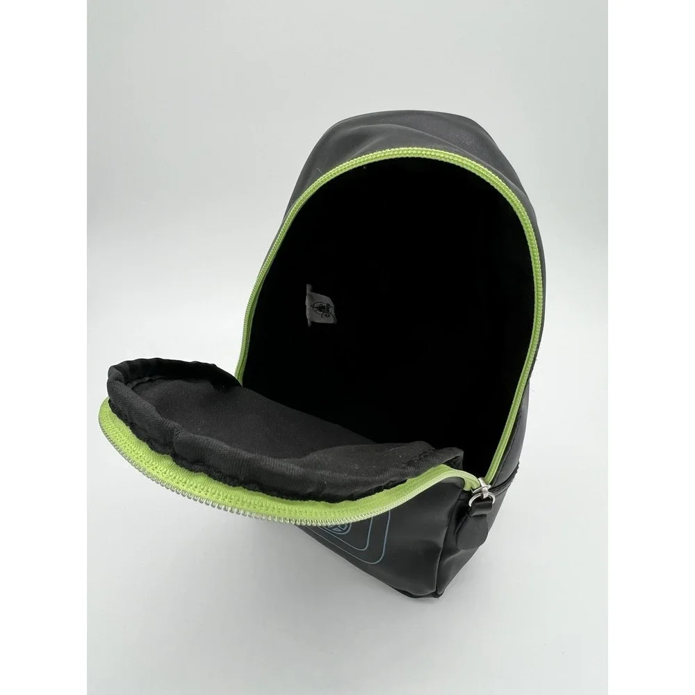 Disney Parks Walt‎ Disney World Sling Bag Backpack Black Neon Green Strap